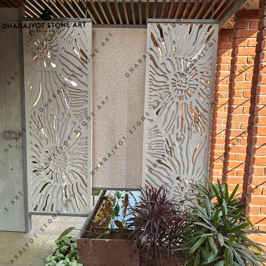 Home & Villa Decoration Natural Stone Jali Screen