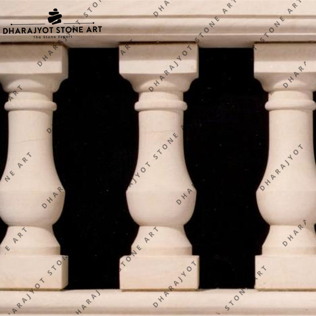 Stone Railing & marble stone balusters online by manufacturer in India ...