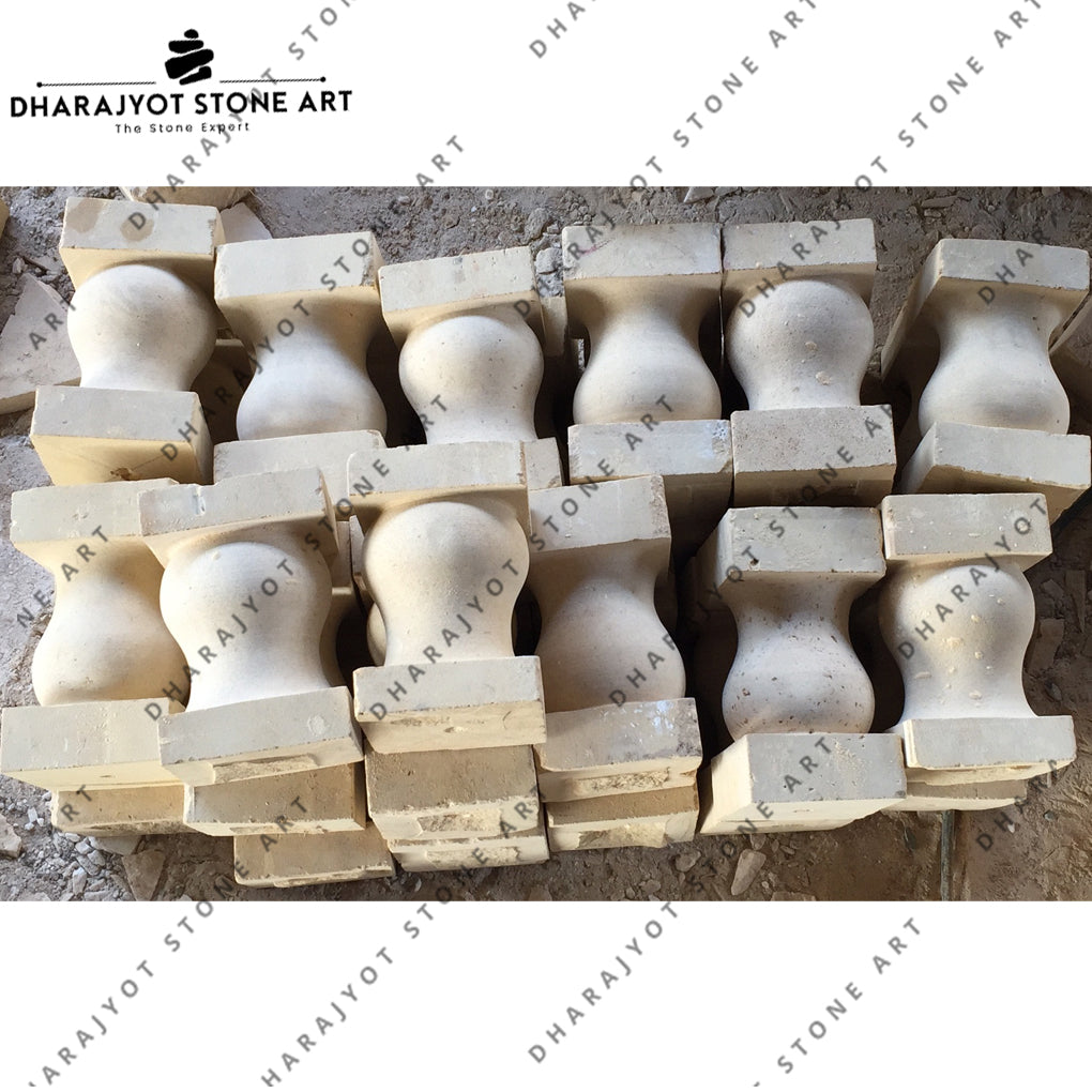 Customized Sandstone Balustrade