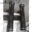Classic Handcrafted Polished Black Natural Stone Balustrade