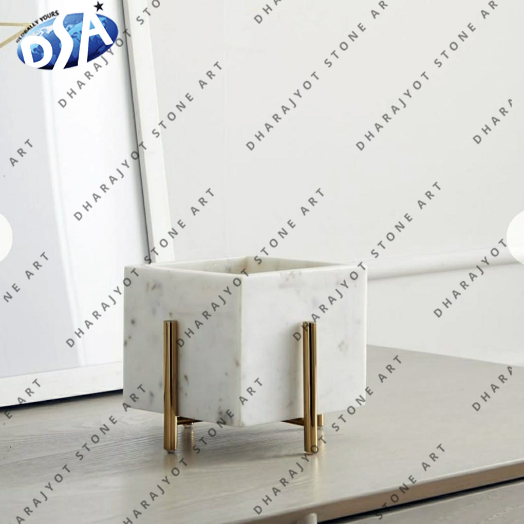 High Polished Rectangle Carrara White Marble Stone Bathroom