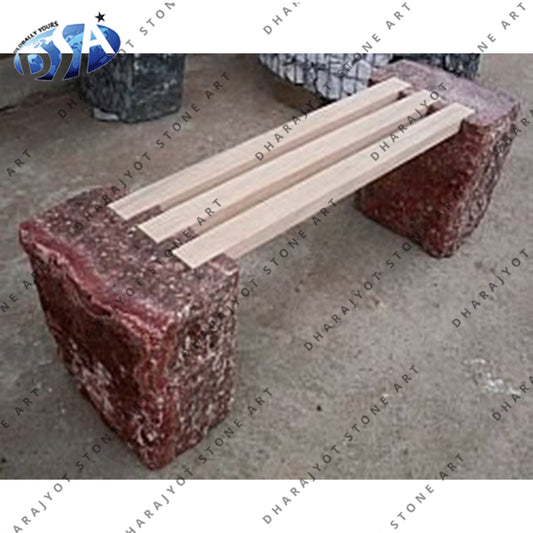 Stone Garden Bench