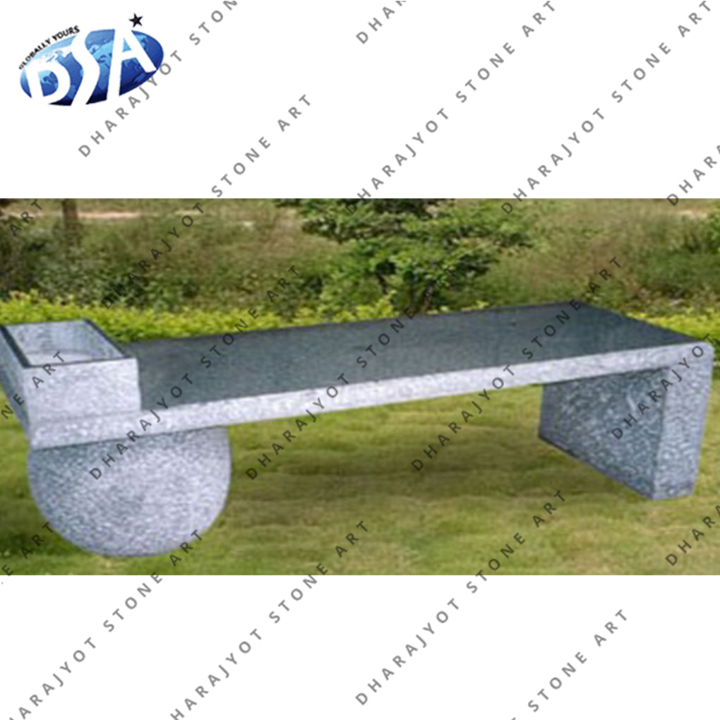 Black Outdoor Customized Bench