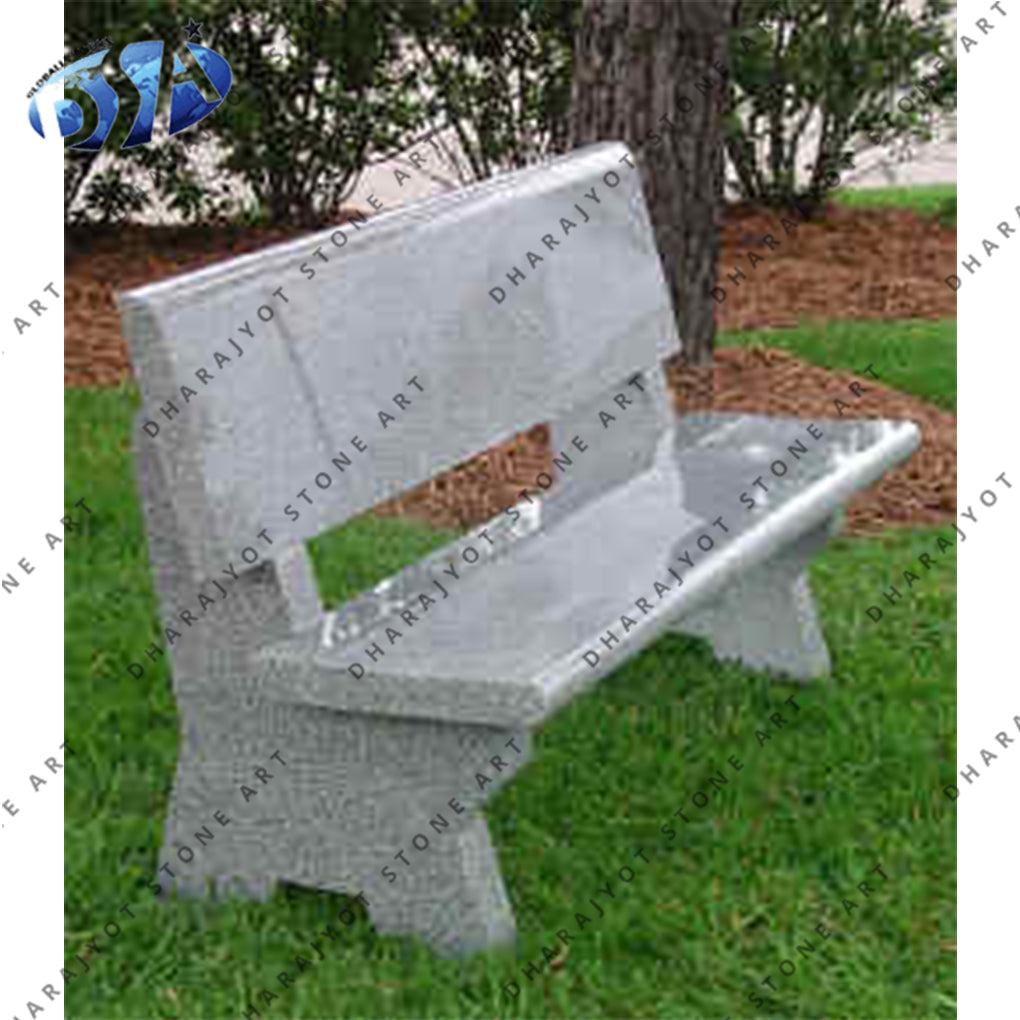 Granite Outdoor Grey Bench