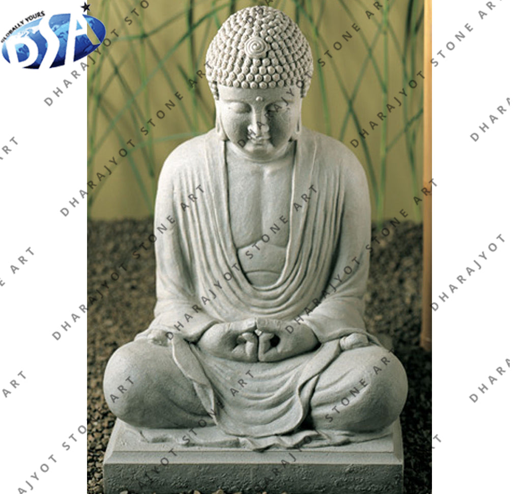 Natural Stone Granite Large Outdoor Buddhas Statue