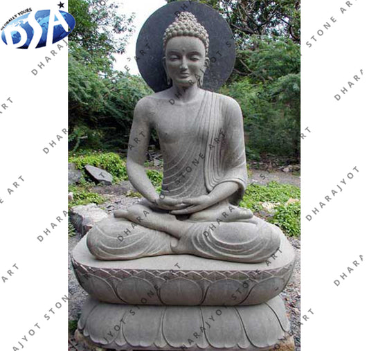 Thailand White Marble Buddha Statue