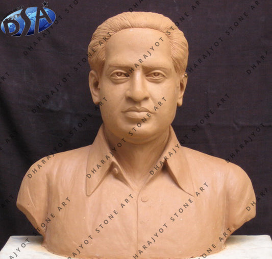Real Men Marble Bust