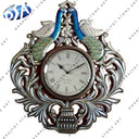 Analog Peacock Hanging Wall Clock