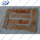 Natural Red Stone Landscaping