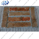 Natural Red Stone Landscaping