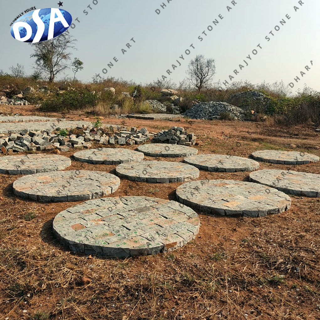 Sandstone Cobbles Outdoor Landscaping