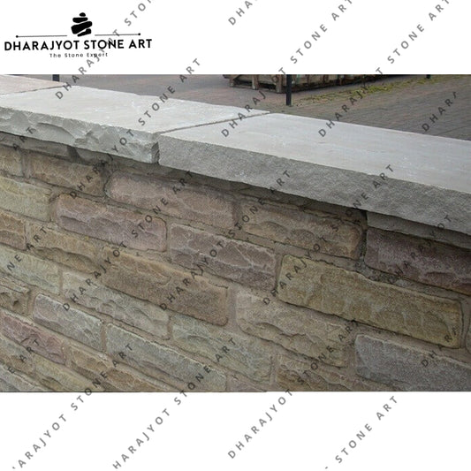 Kota Blue Antique Stone Coping