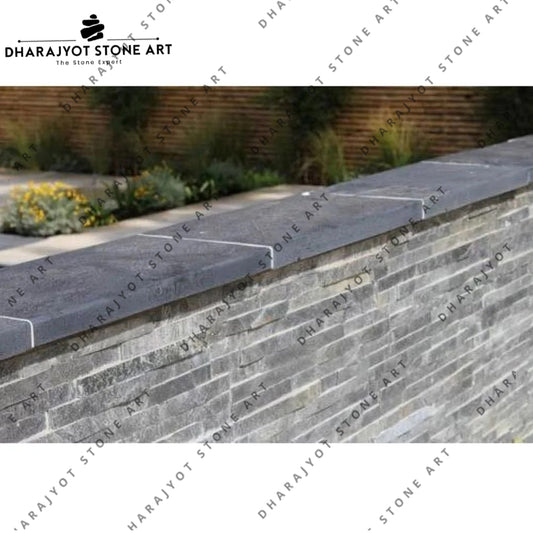 Natural Black Polished Coping Stone