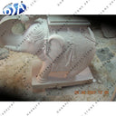 Natural Marble Carving Beige Marble Elephant Statue