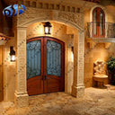 Yellow Sandstone Hand Carving Doors Entrance Gate