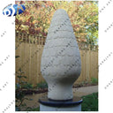 Garden Decor White Marble Finials