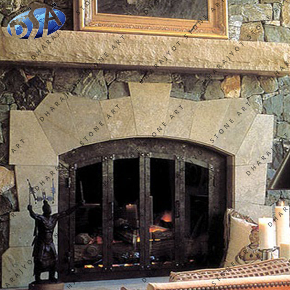 Being Stone Marble Electric Fireplace