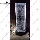 Glass And Stone Water Bubble Fountain