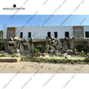 Outdoor River Stone Garden Waterfall