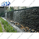 Black Stone Outdoor Waterfall Garden Decoration Fountain