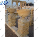 Hand Crafts Sandstone Flower Planter Pot