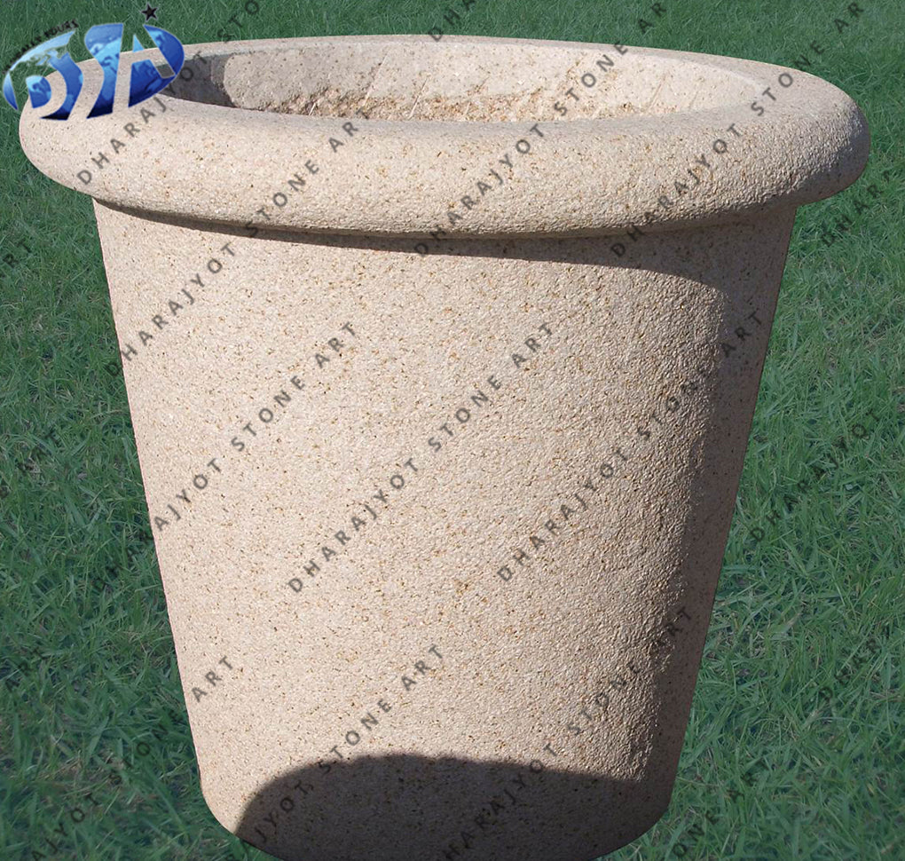 Sandstone Decorative Garden Planter