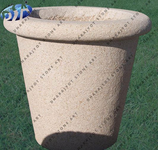 Sandstone Decorative Garden Planter