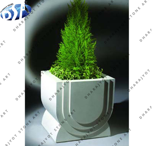 Luxury Modern Sandstone Flower Pot