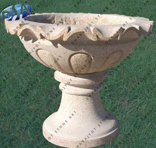 Sandstone Garden Decorative Flower Planter