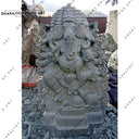 Black Granite Hand Carved Ganesh Statues
