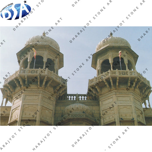 Natural Beige Sandstone Gazebo