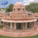 Sand Blasted Sandstone Outdoor Gazebo