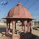 Tropical Custom Red Sandstone Gazebo
