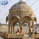 Big Elegant Classic White Marble Garden Gazebo