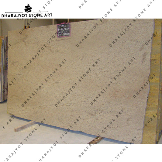 Ivory White Granite Slab