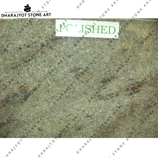 Polished Green Granite Slab