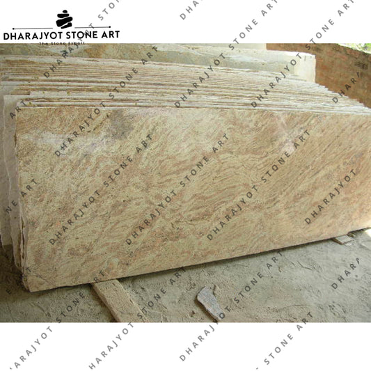 Golden Oak Granite Slab