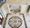 White Marble Medallions
