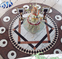 Diamond Italian Marble Inlay Polishing Flooring