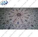 White Marble Big Round Design Inlay
