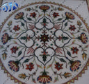 Antique Design Round Carved Inlay