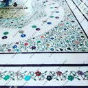 White Marble Medallion Flooring