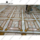 Indoor Exquisite Marble Inlay Flooring Design
