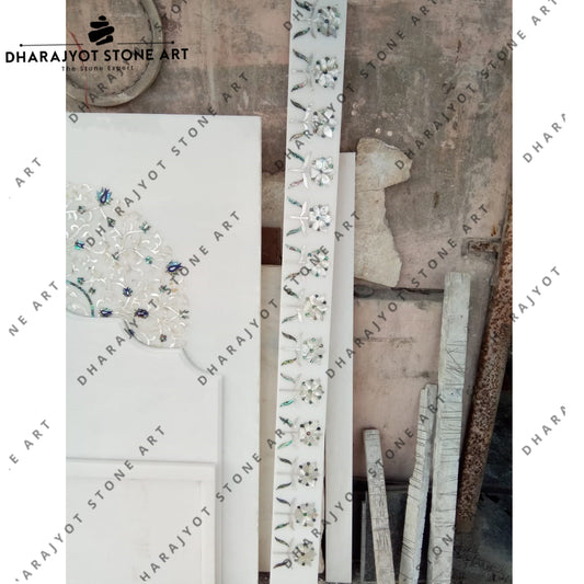 Home Decoration Borders Marble Inlay Work Flooring