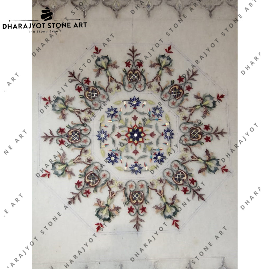 Marble inlay flooring manufacturers & suppliers in India – Dharajyot ...