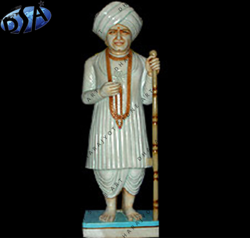 White Marble Jalaram Statue