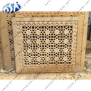 Outdoor Yellow Sandstone Rectangular Shape Jali
