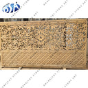 Rectangular Brown Sandstone Exterior Design Jali