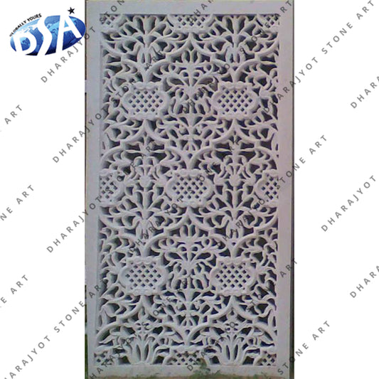 Marble Carving Interior Big Wall Decor Jali Screen