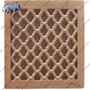 Home Decorative Polished Pink Sandstone Window Jali